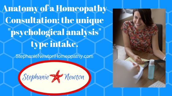 Anatomy of a Homeopathy Consultation